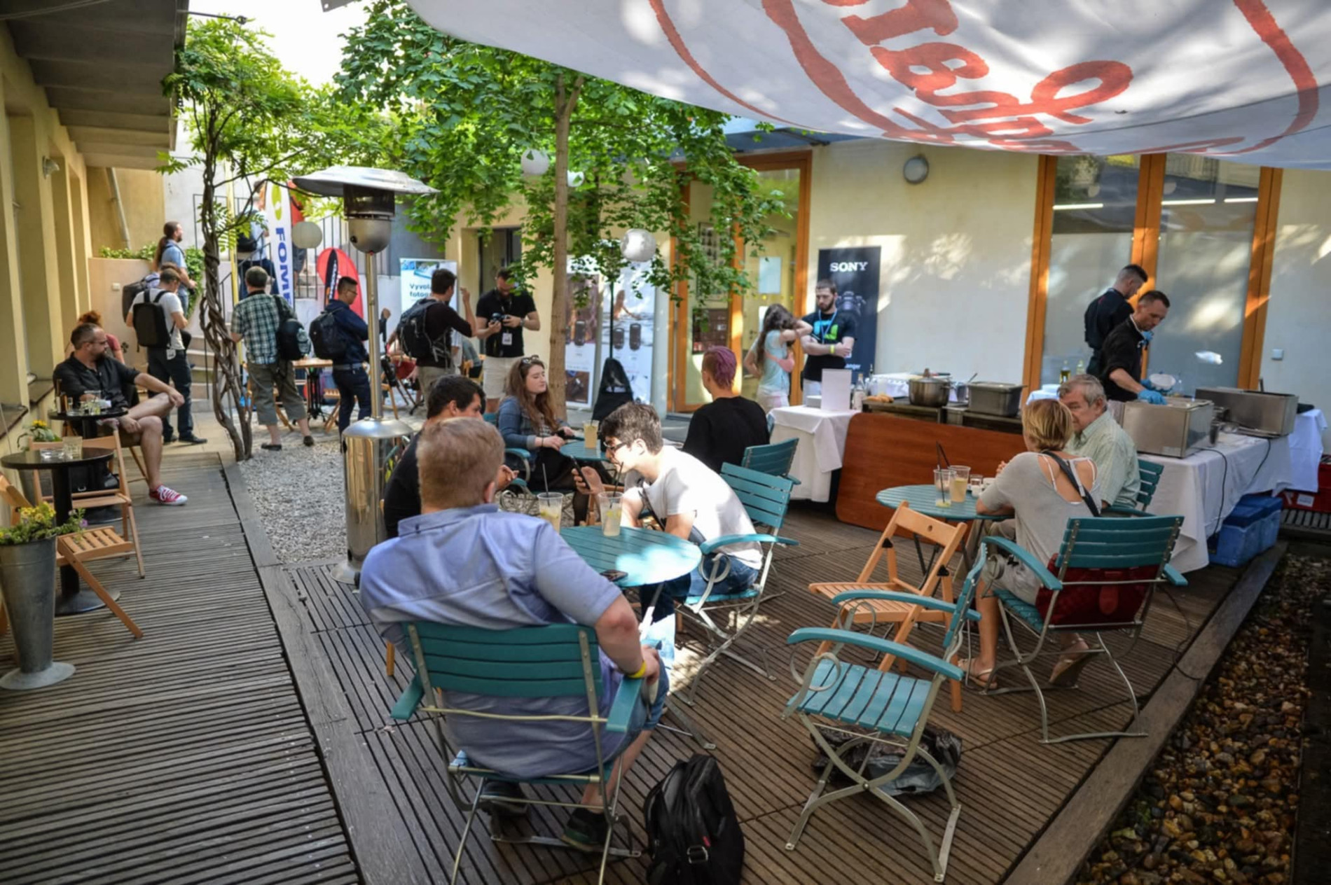 Kavárna a centrum Langhans