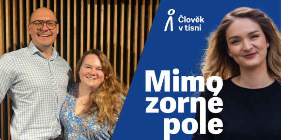 šablona 2:1 - 2
podcast díl o Ukrajincích v ČR, Alena Čorna, Maxim Sačok