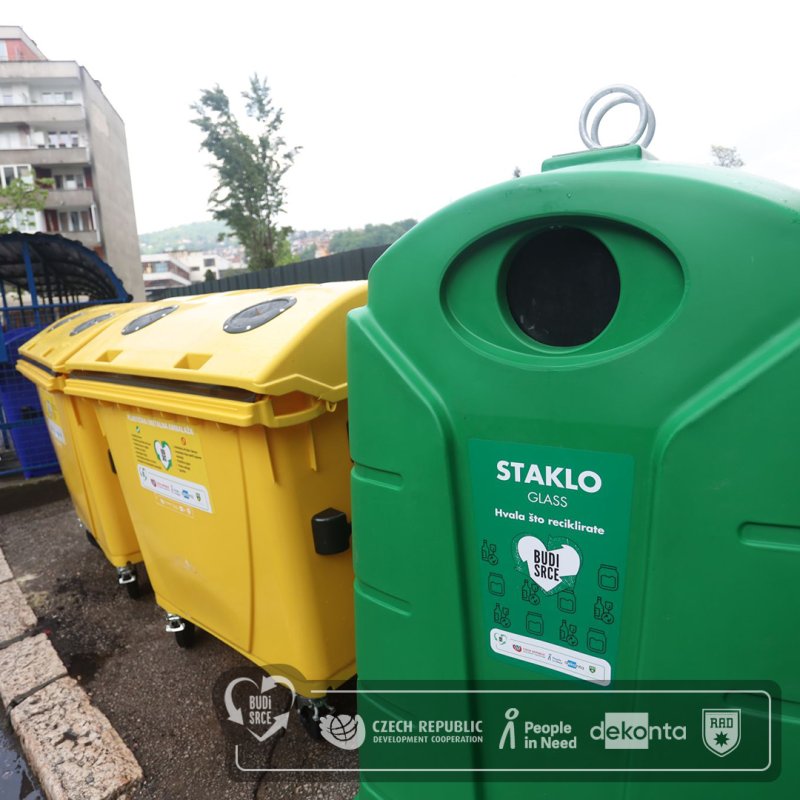 Zefektivnění systému nakládání s odpady v Kantonu Sarajevo