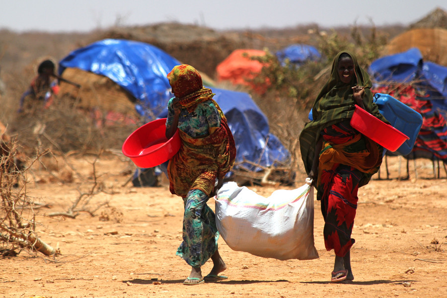 Pomoc somálským uprchlíkům
