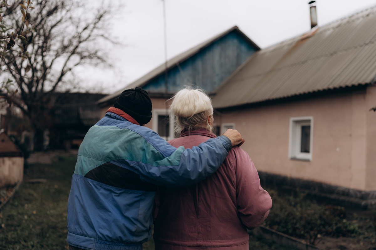 Obnova domovů v Ukrajině a víra v lepší časy 