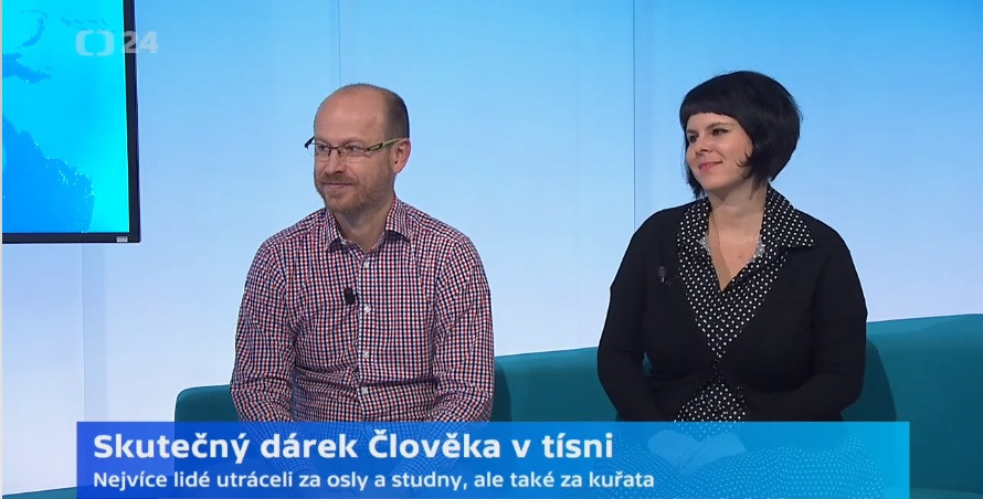 Tomáš Vyhnálek, Tereza Hronová a Skutečný dárek ve Studiu 6 České televize