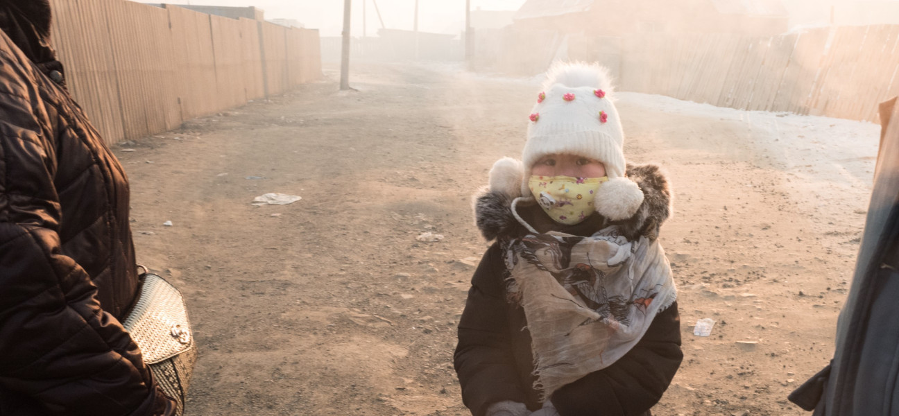 Ochrana dětí před toxickým vzduchem v Ulánbátaru