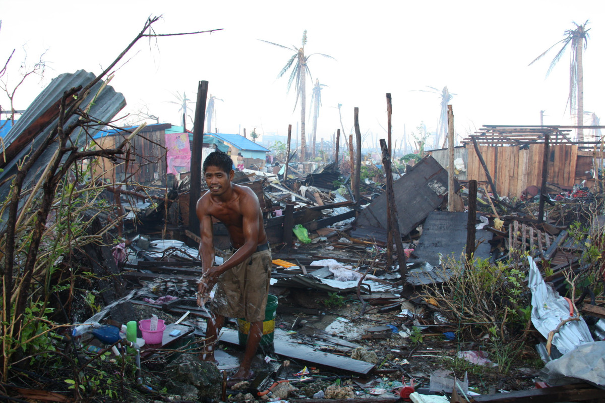 Znovu na místě, kde před sedmi lety udeřil tajfun Haiyan