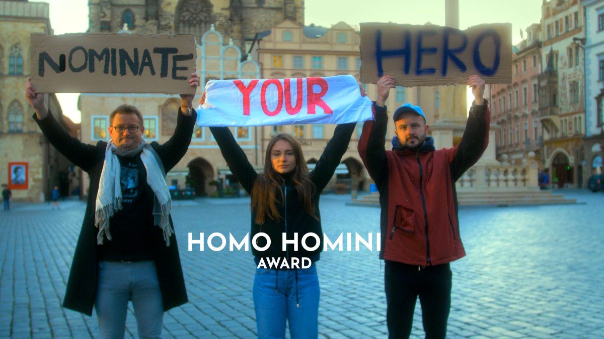Cena Homo Homini: Nominujte své hrdiny!